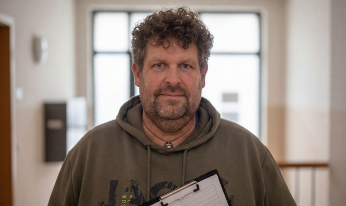 Nahaufnahme Hausmeister (KI-Bild)