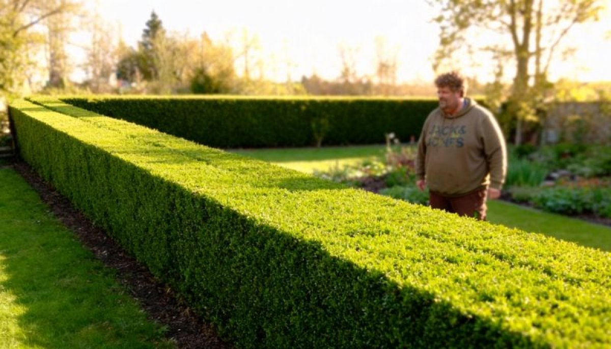 Heckenschnitt (KI-Bild)