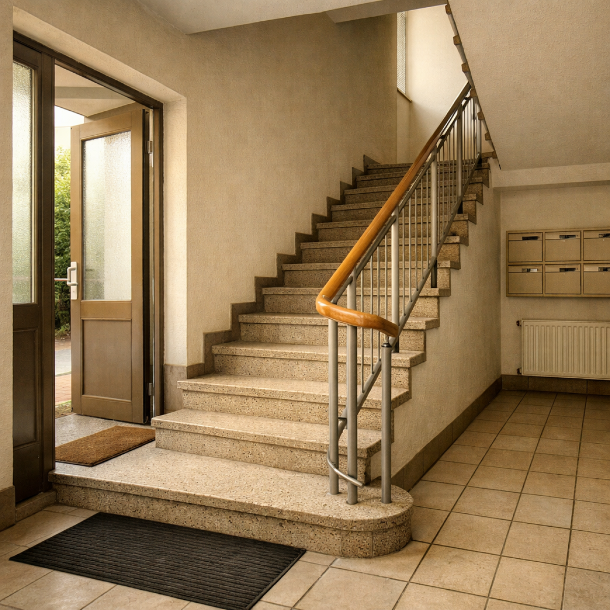 Treppenhaus (KI-Bild)